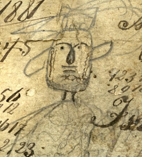 Kinderzeichnung, Isaac Kahn (Nizi_Ki_9)