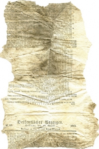Oeffentlicher Anzeiger, Koblenz 1842 (13. August) (Nizi_Zeit_10)